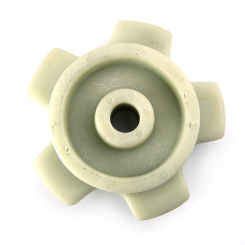 Rueda de engranajes de nylon de diseño de precisión moldeada