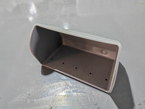 ‌ CUBO DE ELUCTOR HDPE HDPE-CONTINADO-Alta capacidad 370x225x214 CC14x8