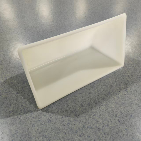 Cucharón elevador de HDPE duradero y resistente para granos y materiales a granel D14X7