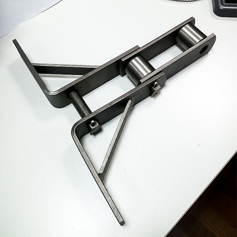 Cadena de rodillos de arbusto （Usado en el transportador de raspador horizontal）