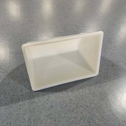 Cucharón elevador de HDPE duradero y resistente para granos y materiales a granel D12X8