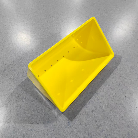 ‌Cucharones elevadores de PU flexibles, resistentes al desgaste y aptos para alimentos para transporte 379X206X185 D14X7