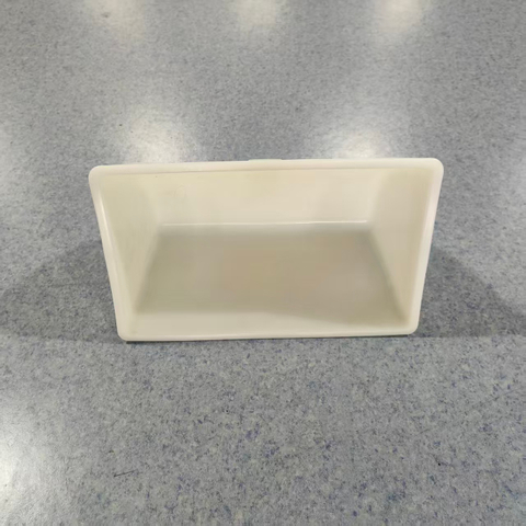 Cucharones elevadores de HDPE preperforados personalizados que cumplen con la FDA Jingwei para manipulación de granos 288X173X154 D11X6